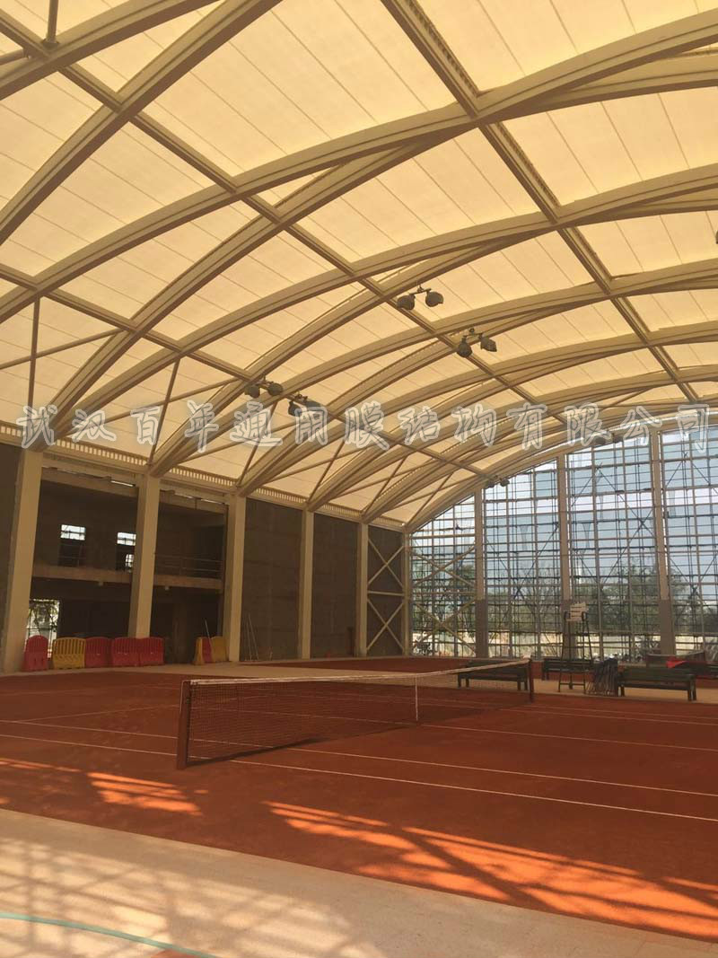 南昌国体中心网球场膜结构工程