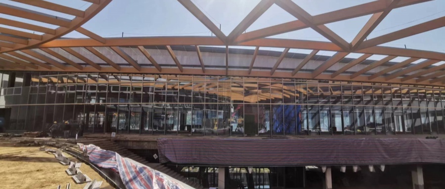 黄麻起义纪念园游客中心ETFE项目